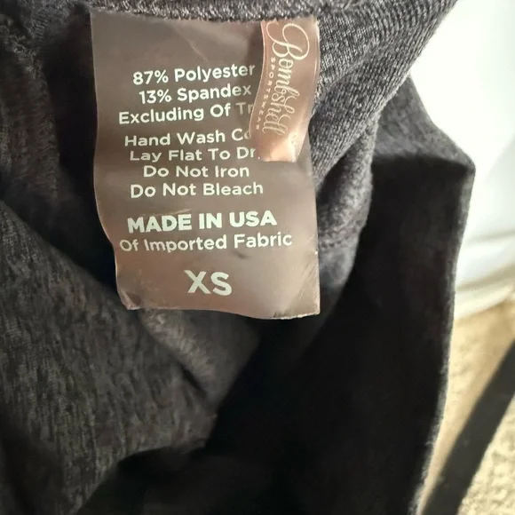 Bombshell Thrive Leggings with Pockets High Waist Gray XS - Picture 10 of 12